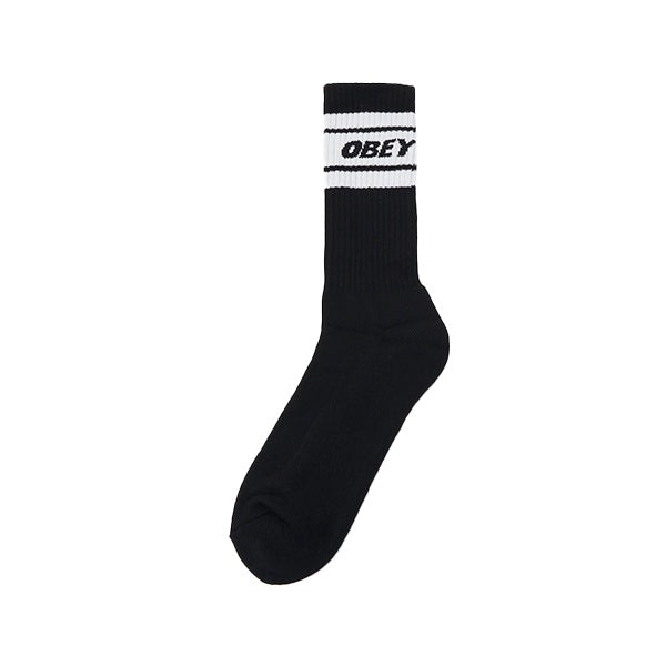 Obey Cooper II Socks Black White