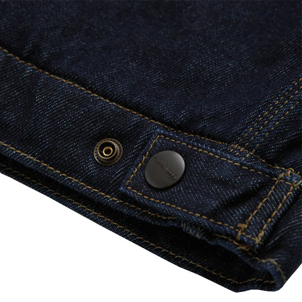 Carhartt WIP OG Detroit Jacket Blue Black Rinsed