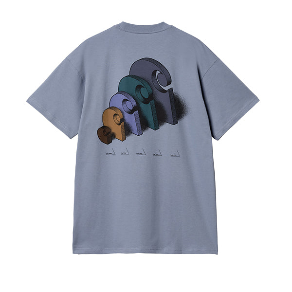 Carhartt WIP S/S Diagram C T Shirt Bay Blue