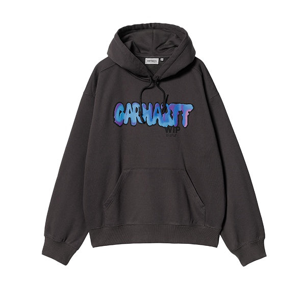 Carhartt WIP Hooded Drip Sweat Charcoal