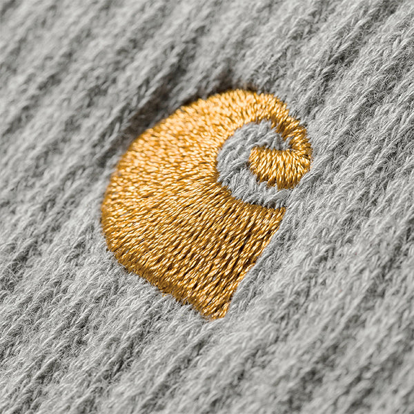 Carhartt WIP Chase Socks Grey Heather/Gold