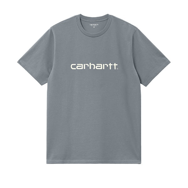 Carhartt WIP SS Script Dove Grey Wax