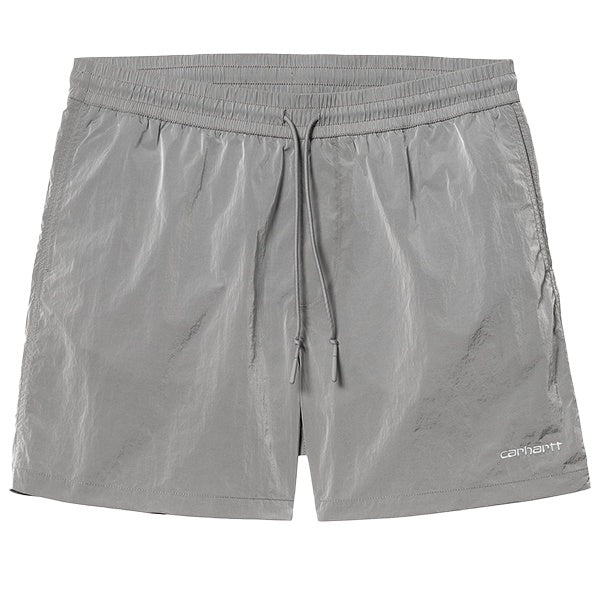 Carhartt WIP Tobes Swim Trunks Sonic Silver White