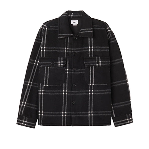 Obey Entrada Shirt Jacket Black