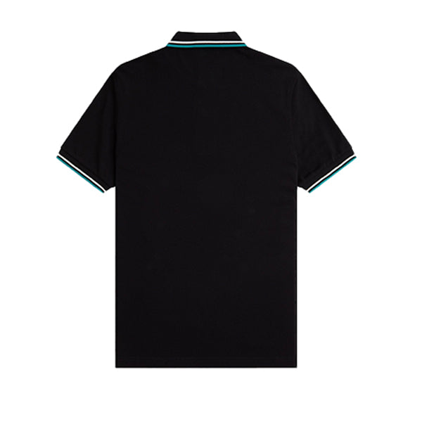 Fred Perry Twin Tipped Shirt Black Mint