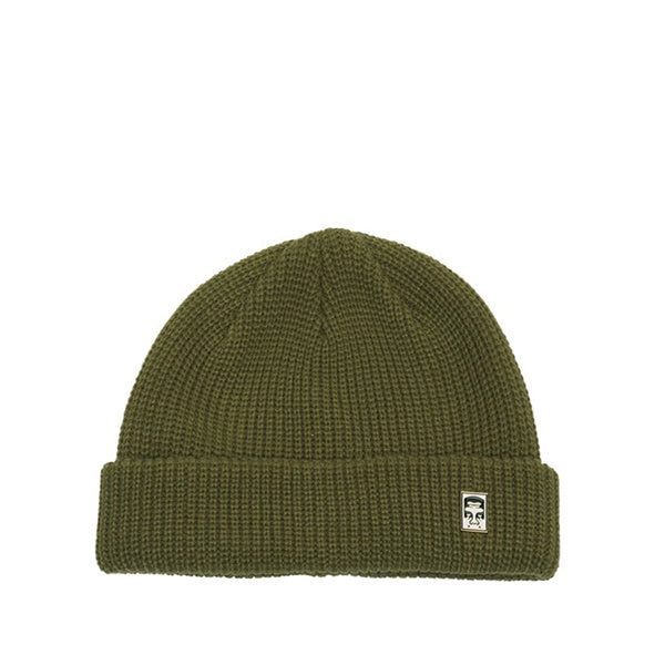 Obey Micro Beanie Moss Green