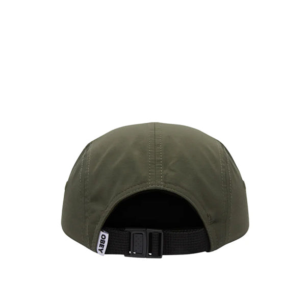 Obey Bold Nylon Camp Cap Olive