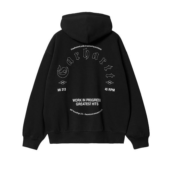Carhartt WIP Hooded Greatest Hits Sweat Black White