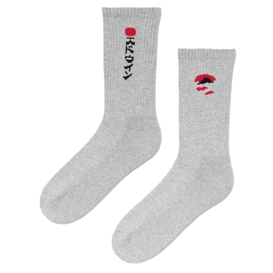 Edwin Kamifuji Socks Grey