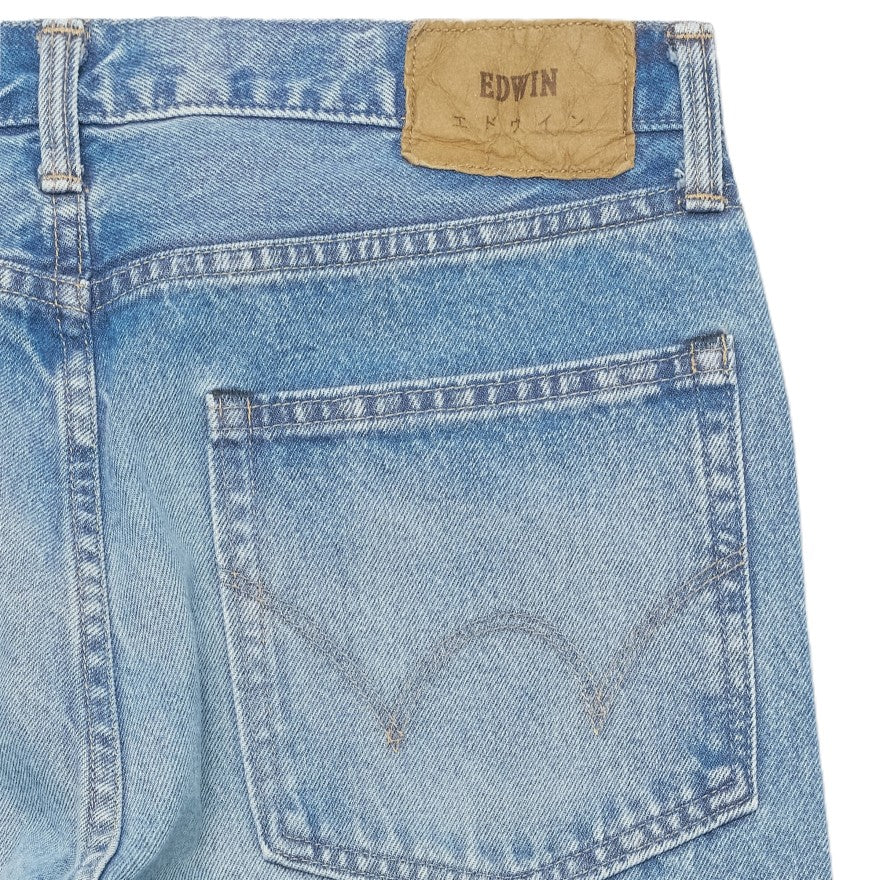 Edwin Loose Jeans Blue Mid Light Used