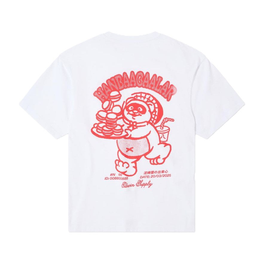 Edwin Tanuki T-Shirt White