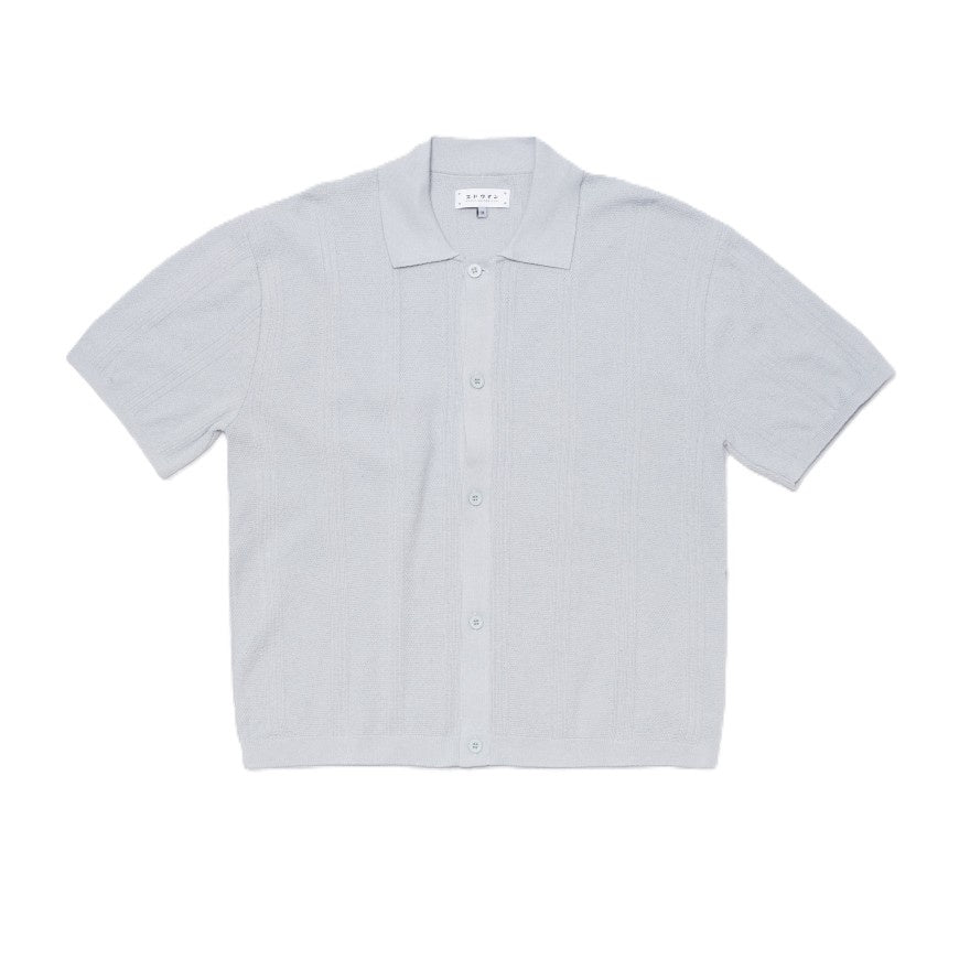 Edwin Luis Buttoned Polo Grey