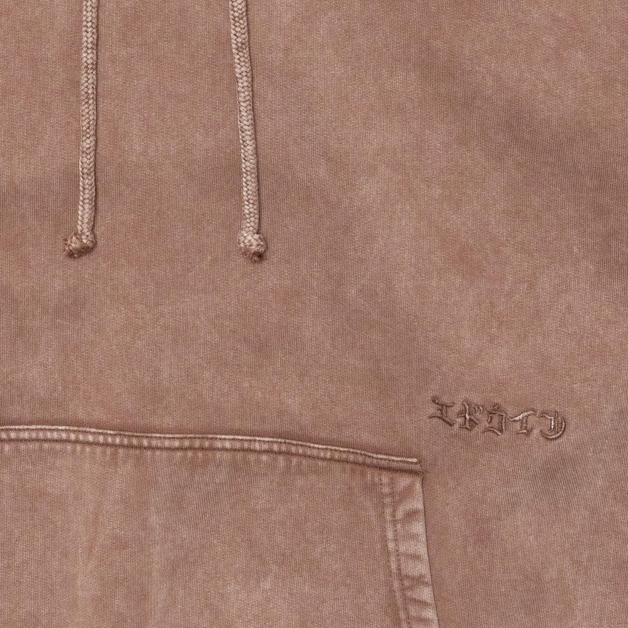 Edwin Axiom Hoodie Sweat Brown Marble Fade Out