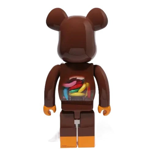 Medicom Toy 400% & 100% Bearbrick set - Baby Milo and Banana by BAPE