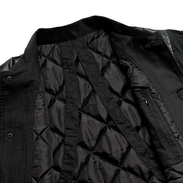 Maharishi Patchwork Donkey Jacket Black