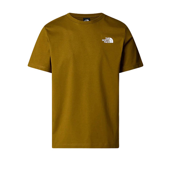 The North Face SS Redbox NSE T Shirt Moss Green TNF Black