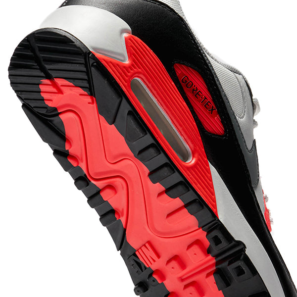 Nike Air Max 90 Gore-Tex Summit Cool Grey Bright Crimson