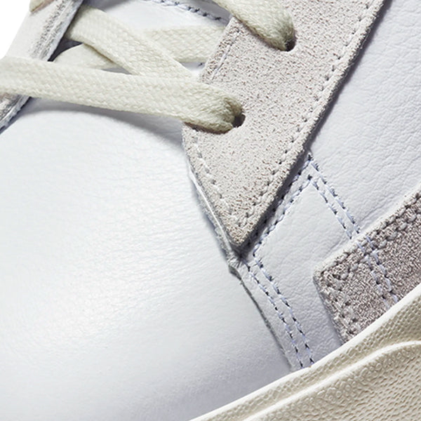 Nike Blazer Low Leather White Sail Platinum Tint