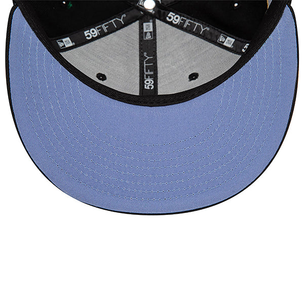 New Era LA Dodgers Style Activist 59FIFTY Fitted Cap Black Blue