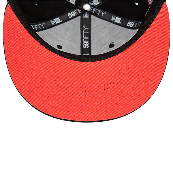 New Era New York Yankees Style Activist 59FIFTY Fitted Cap Black Red