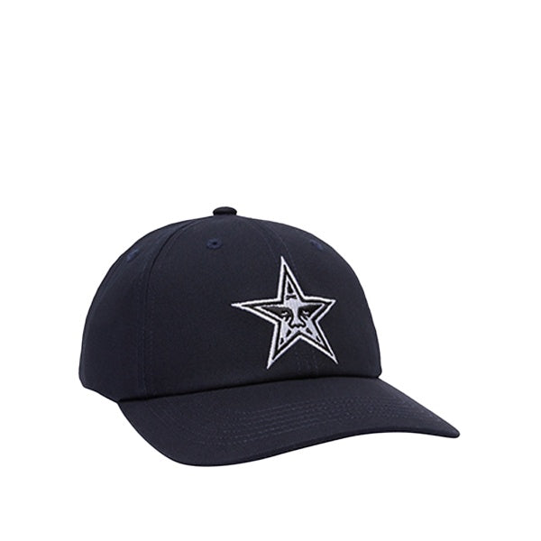 Obey Star 6 Panel Velcro Back Academy Navy
