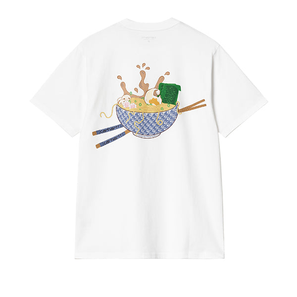 Carhartt WIP SS Noodle Soup T Shirt White