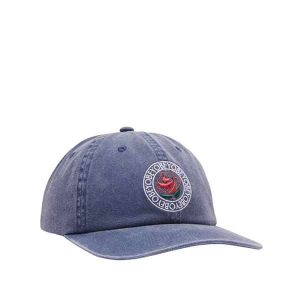 Obey Pigment Studio 6 Panel Snapback Navy