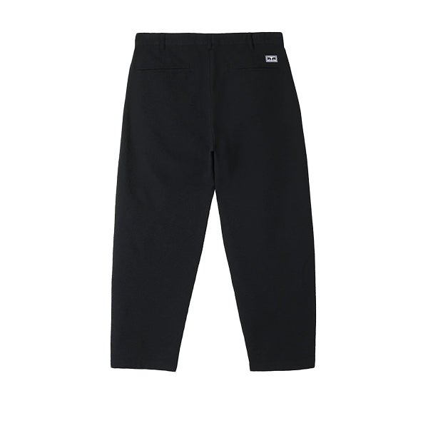 Obey Fubar Seersucker Pant Black