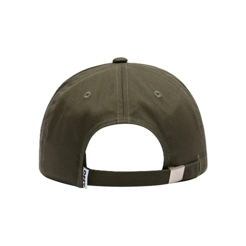 Obey Icon Patch 6 Panal Strapback Army