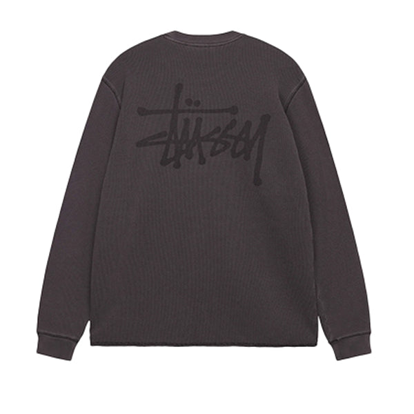 Stussy Basic Stock LS Thermal Black