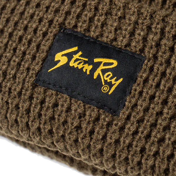 Stan Ray Waffle Knit Beanie Olive