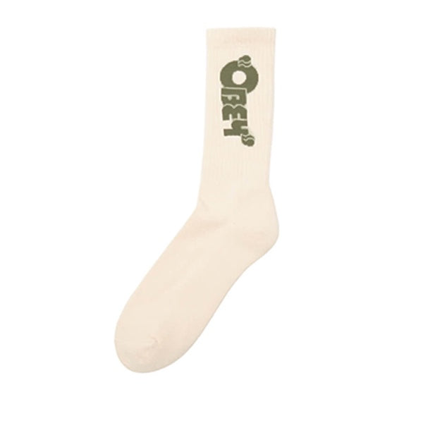 Obey Andy Socks Unbleached