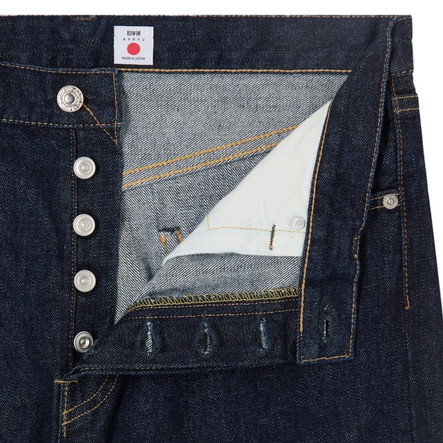Edwin Regular Straight Jeans Blue Rinsed