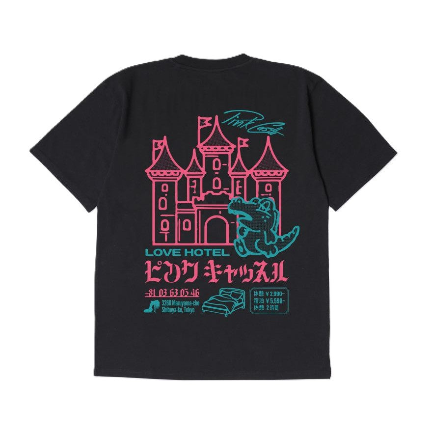 Edwin Pink Castle T-Shirt