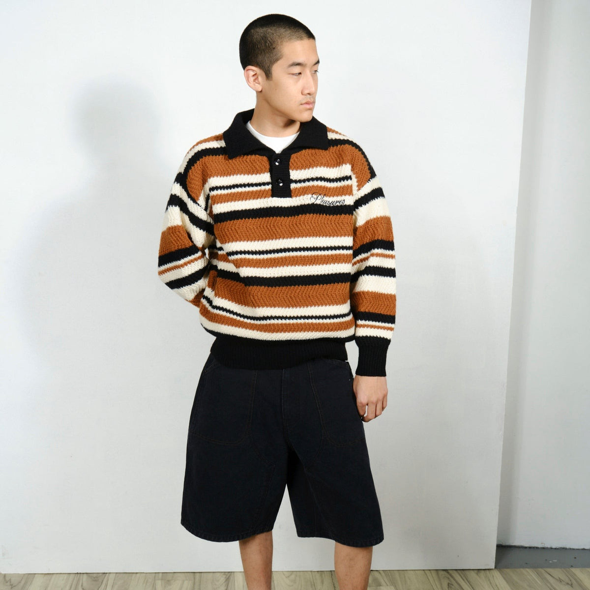 Pleasures Cooper Polo Sweater