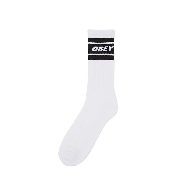 Obey Cooper II Socks White Black