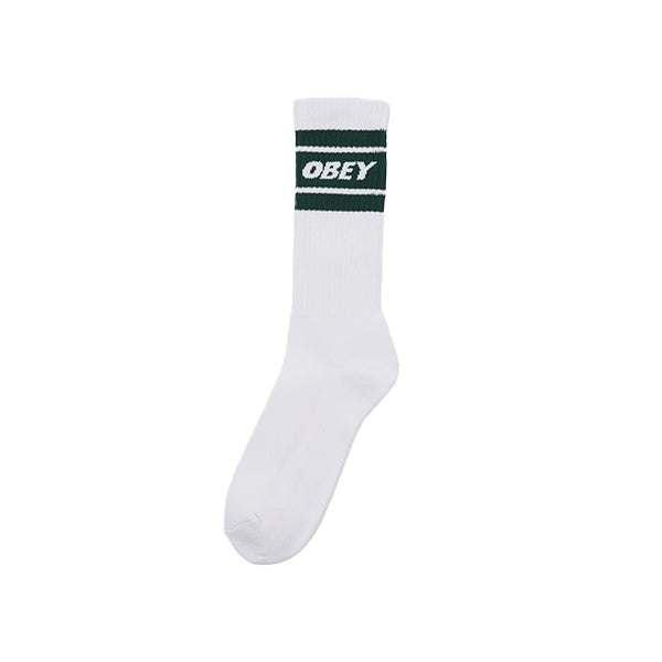 Obey Cooper II Socks White Botanical Gardens