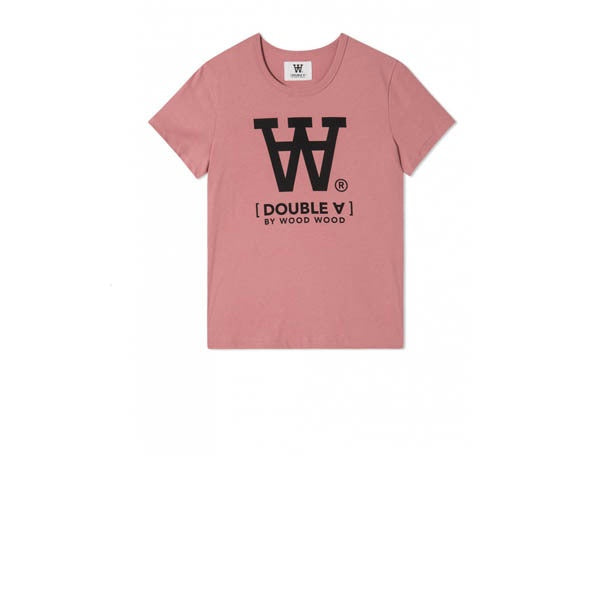 WOOD WOOD Big Ace T-Shirt Dark Rose