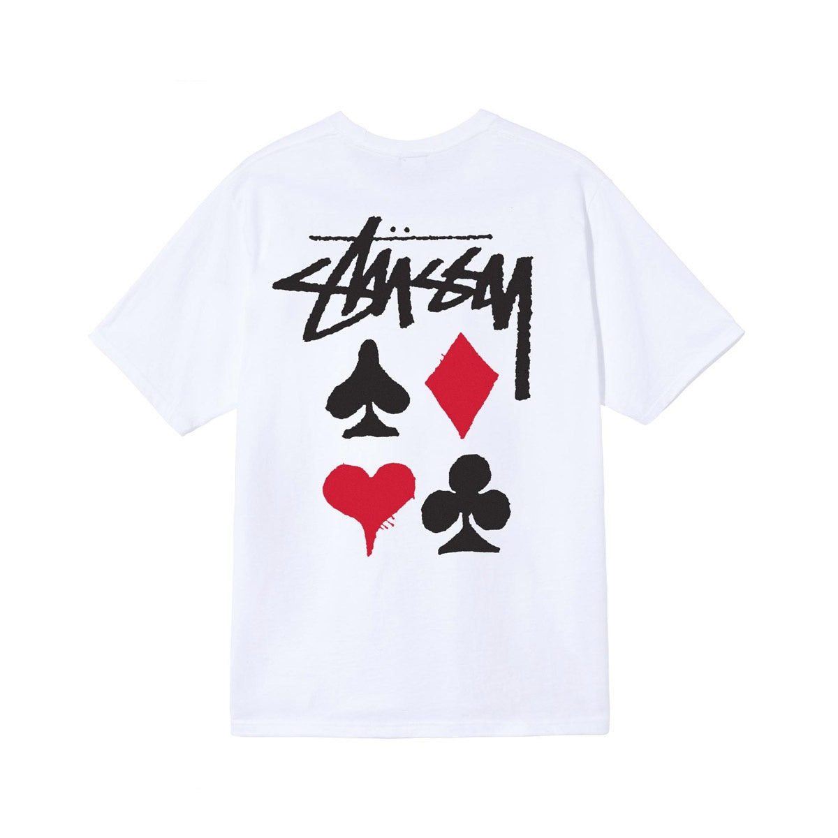 Stussy Full Deck 2 Tee White