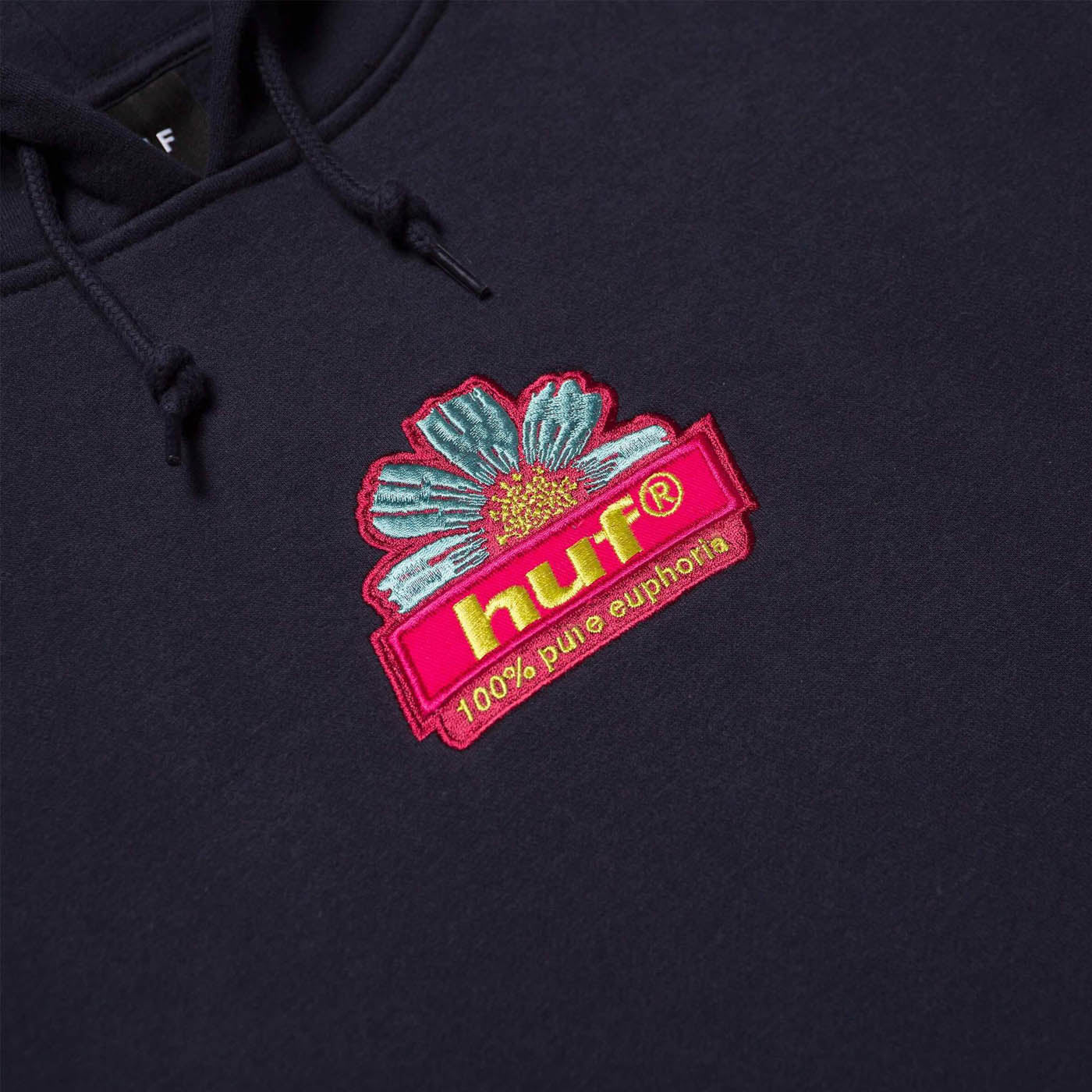 HUF Pure Pull Over Hoodie Navy