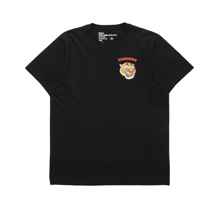 Maharishi Wuqiang Tiger T Shirt Black