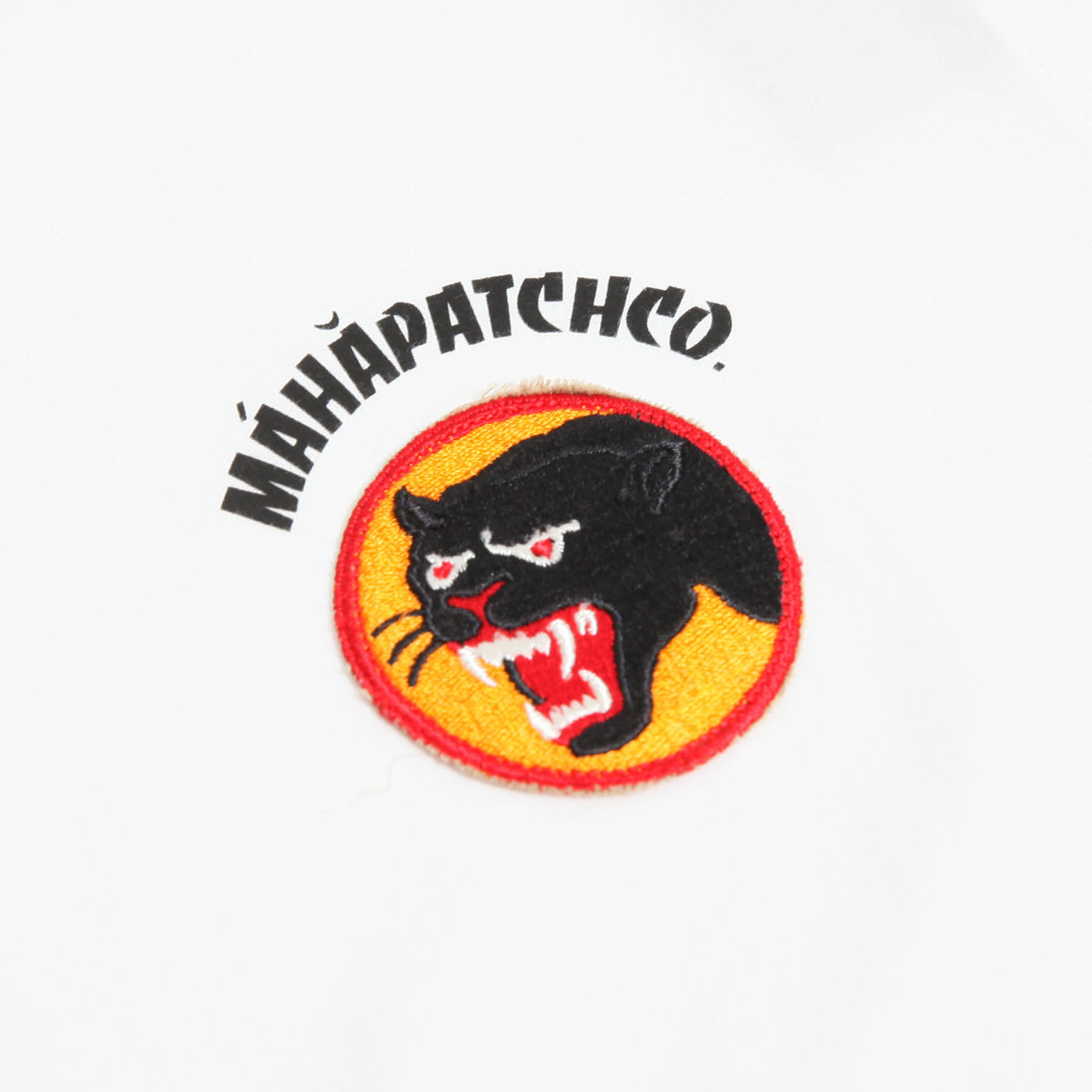 Maharishi Vintage Panther Patch T Shirt White