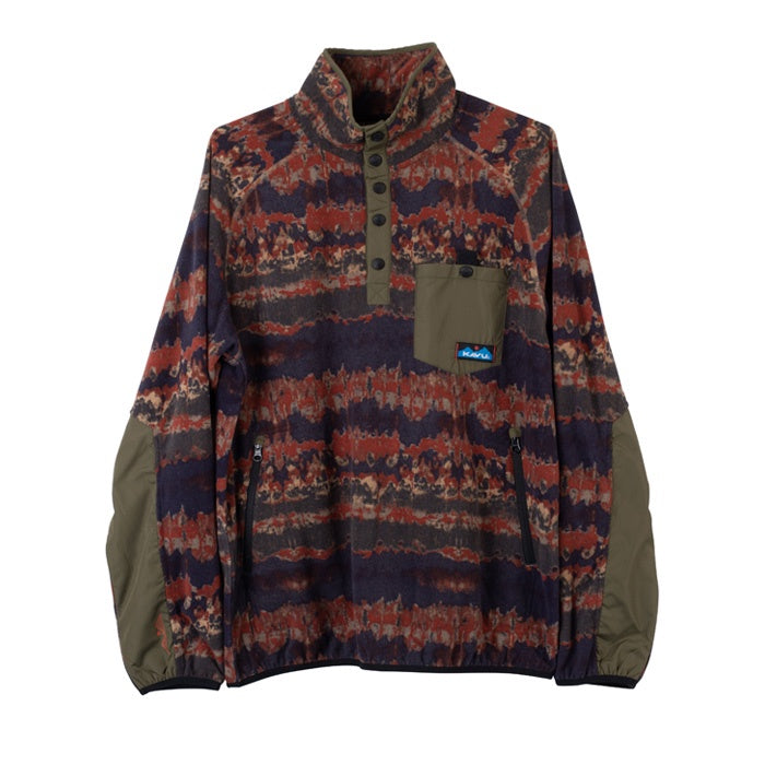 KAVU Teannaway Duff Tie Dye Fleece