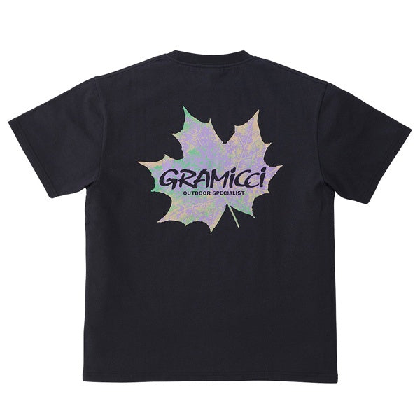 Gramicci Leaf Tee Black