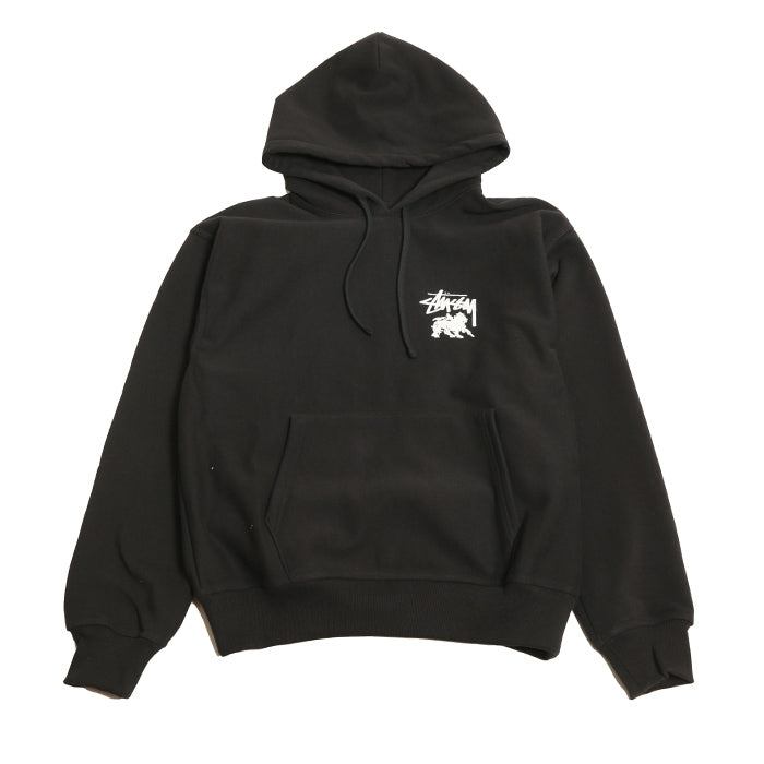 Stussy Rasta Dot Hood Black