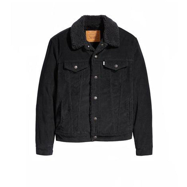 Levi's® Type 3 Sherpa Trucker Black Cord Better