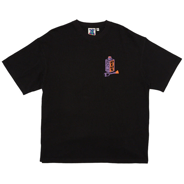 Deus Divine Hammer Tee Phantom Black