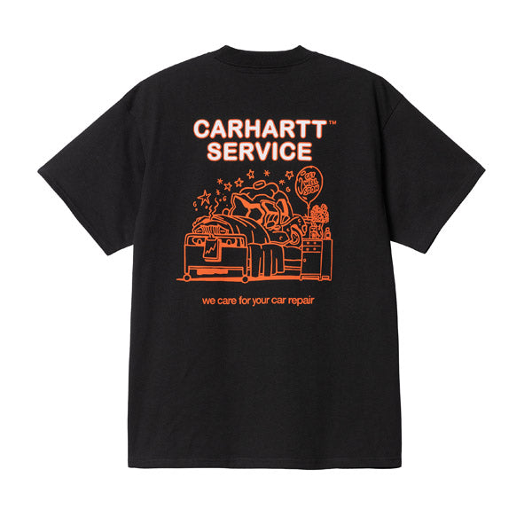 Carhartt WIP SS Car Repair T shirt Black