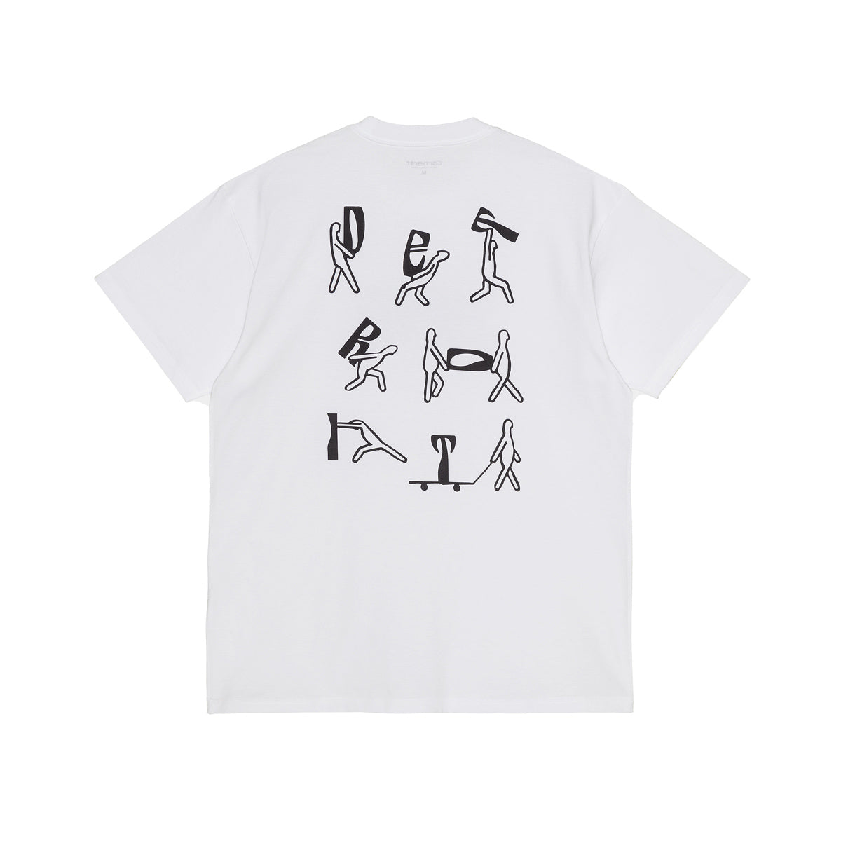 Carhartt WIP S/S Removals T-Shirt White Black