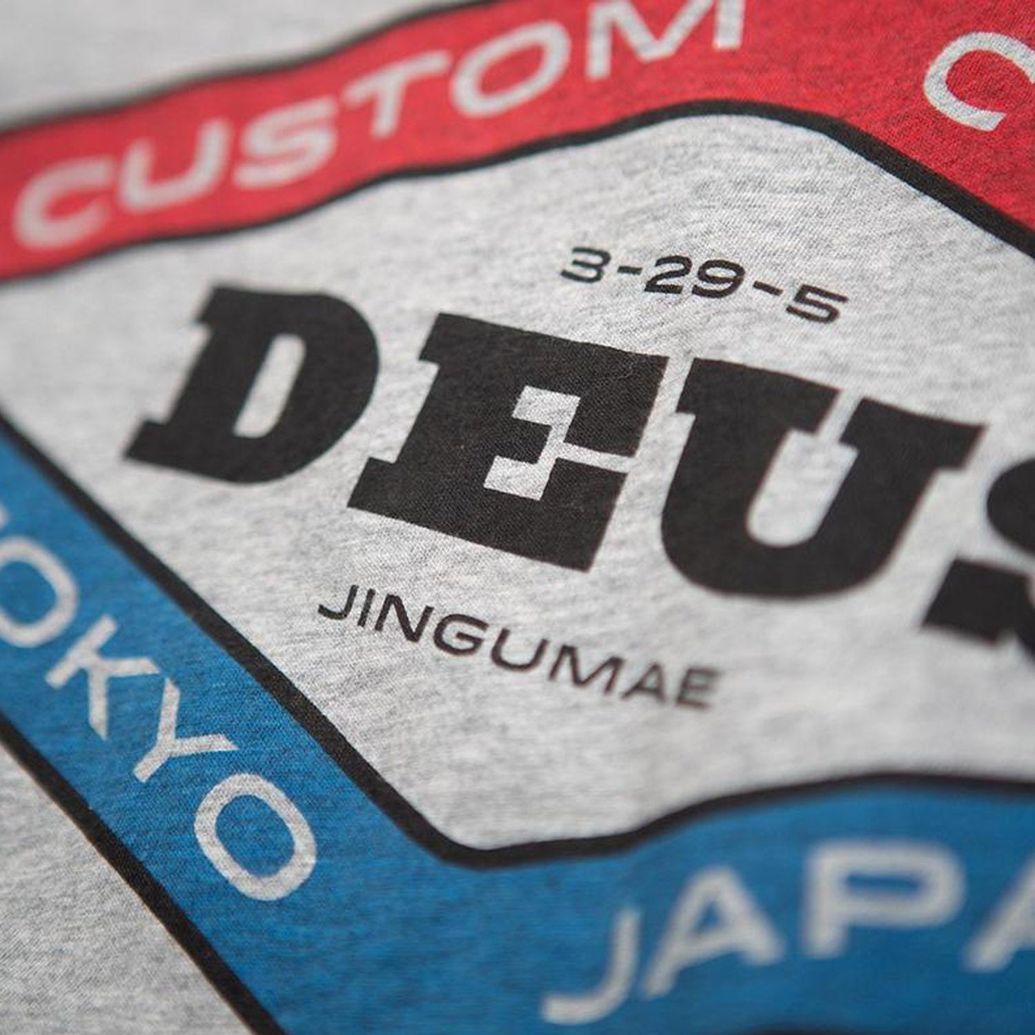 Deus Loco Tee Grey